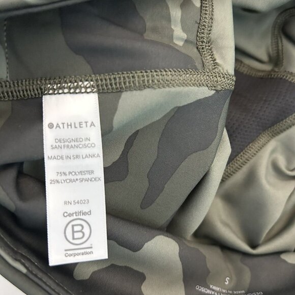 Athleta Camo Ultimate 7/8 Tights Size Small - Picture 10 of 11